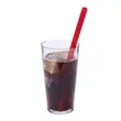 Bellini Silicone Straw in Capsule Case | https://www.bestnamebadges.com