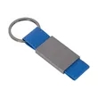Boyd Aluminum & Leatherette Keyring | https://www.bestnamebadges.com
