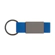 Boyd Aluminum & Leatherette Keyring | https://www.bestnamebadges.com