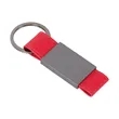Boyd Aluminum & Leatherette Keyring | https://www.bestnamebadges.com