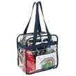 Athina Clear Stadium Tote | https://www.bestnamebadges.com