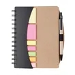 Broome Junior Notebook with Pen, Flags & Sticky Notes | https://www.bestnamebadges.com