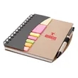 Broome Junior Notebook with Pen, Flags & Sticky Notes | https://www.bestnamebadges.com