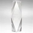 Zyra II Medium Crystal Tower | https://www.bestnamebadges.com