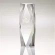 Zyra II Medium Crystal Tower | https://www.bestnamebadges.com
