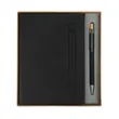 Manhattan II Gift Set w/ Magnetic Journal & Recycled Pen | https://www.bestnamebadges.com