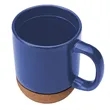 Kenya 14 oz. Ceramic Mug With Cork Base | https://www.bestnamebadges.com