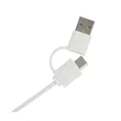Douglas Bamboo Dual USB Hub | https://www.bestnamebadges.com