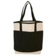 Myrtle Natural Canvas Tote | https://www.bestnamebadges.com