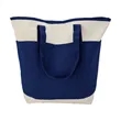 Myrtle Natural Canvas Tote | https://www.bestnamebadges.com