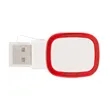 Tapa I Dual-Port USB 2.0 Hub / Reader | https://www.bestnamebadges.com