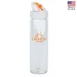 NEWPORT II 25 oz. PET Bottle with Flip Spout | https://www.bestnamebadges.com