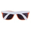 Flare Two-Tone Sunglasses | https://www.bestnamebadges.com