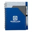 Trapezoid Junior Notebook w/ Stylus Pen | https://www.bestnamebadges.com