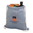 Huron Recycled Cotton Drawstring Tote | https://www.bestnamebadges.com
