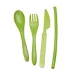 Alameda Wheat Straw Cutlery Set | https://www.bestnamebadges.com