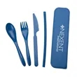 Alameda Wheat Straw Cutlery Set | https://www.bestnamebadges.com