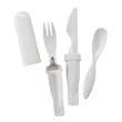 Arroyo II Bamboo Fiber Cutlery Set | https://www.bestnamebadges.com