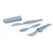 Arroyo II Bamboo Fiber Cutlery Set | https://www.bestnamebadges.com