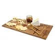 Wright 4-Piece Acacia Wood Serving Set | https://www.bestnamebadges.com