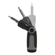 Edmund 3-Position, 12-Bit Screwdriver Tool | https://www.bestnamebadges.com