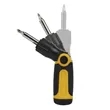 Edmund 3-Position, 12-Bit Screwdriver Tool | https://www.bestnamebadges.com