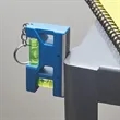 Hank 3" Level / Ruler Keyring | https://www.bestnamebadges.com