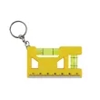Hank 3" Level / Ruler Keyring | https://www.bestnamebadges.com