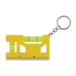 Hank 3" Level / Ruler Keyring | https://www.bestnamebadges.com