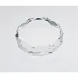 Rimini Gem Cut Crystal Paperweight | https://www.bestnamebadges.com