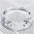 Rimini Gem Cut Crystal Paperweight | https://www.bestnamebadges.com