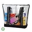 Capitola Clear TPU Zippered Tote | https://www.bestnamebadges.com