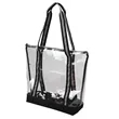 Capitola Clear TPU Zippered Tote | https://www.bestnamebadges.com