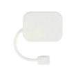 Morey Silicone Straw Topper | https://www.bestnamebadges.com