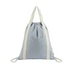 Renew II 9 oz. Recycled Cotton Drawstring Bag | https://www.bestnamebadges.com