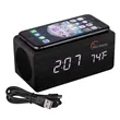 Opus Wireless Charging Speaker w/ Clock | https://www.bestnamebadges.com