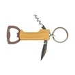 Riesling Bamboo Bar Tool Keyring | https://www.bestnamebadges.com