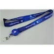 Sublimated Lanyard with Retractable Badge Reel | https://www.bestnamebadges.com