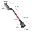 Detachable Long Handle Snow Brush And Ice Scraper | https://www.bestnamebadges.com