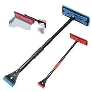 Extendable Detachable Car Ice Snow Scraper Remover Broom