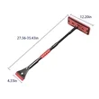 Extendable Detachable Car Ice Snow Scraper Remover Broom | https://www.bestnamebadges.com