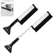 Extendable Car Snow Ice Removal Scraper Brush | https://www.bestnamebadges.com
