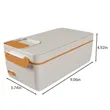 Wireless Portable Electric Food Warmer Heater Lunch Box | https://www.bestnamebadges.com
