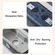 Portable Electric Food Self Cooking Heater Lunch Box | https://www.bestnamebadges.com