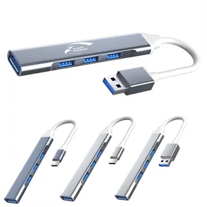 Multiple USB 3.0 4 Ports Hub Extender
