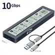 Portable Type-C M.2 NVME SSD Hard Drive Docking Enclosure | https://www.bestnamebadges.com