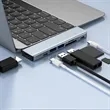 7-in-2 USB C Hub For MacBook | https://www.bestnamebadges.com