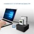 Dual-Bay Hard Drive Docking Station, With Offine Clone, UASP | https://www.bestnamebadges.com