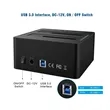 Dual-Bay Hard Drive Docking Station, With Offine Clone, UASP | https://www.bestnamebadges.com