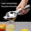 Stainless Steel Manual Lemon Squeezer Juicer | https://www.bestnamebadges.com